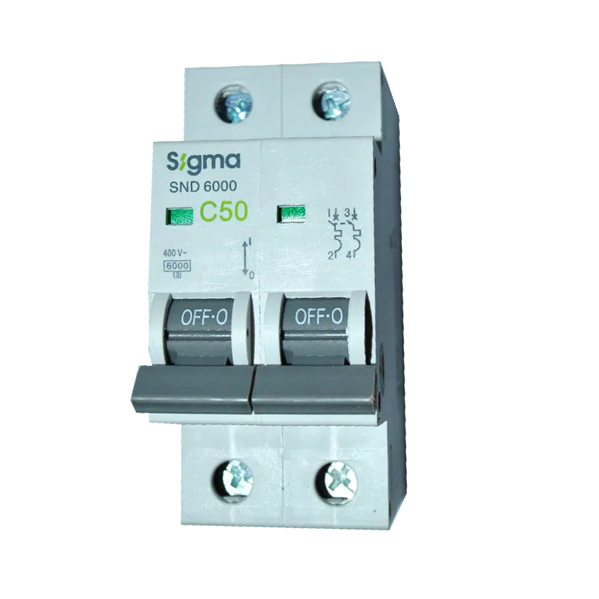 Disjuntor  2P 50A-C 6KA  6SM250C