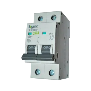 Disjuntor  2P 63A-C 6KA  6SM263C