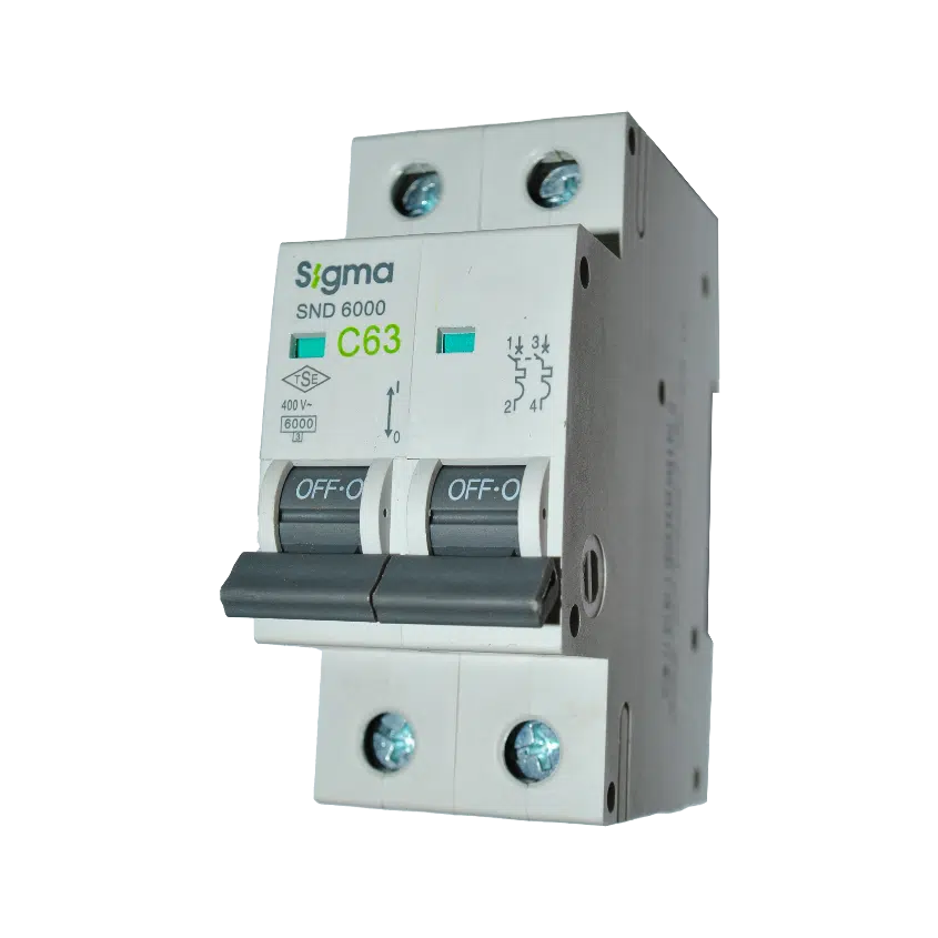 Disjuntor  2P 63A-C 6KA  6SM263C