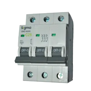 Disjuntor  3P 25A-C 6KA  6SM325C
