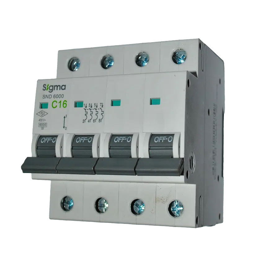 Disjuntor  4P 16A-C 6KA  6SM416C