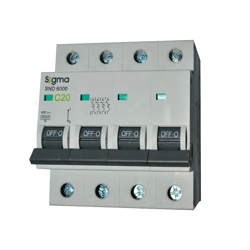 Disjuntor  4P 20A-C 6KA  6SM420C