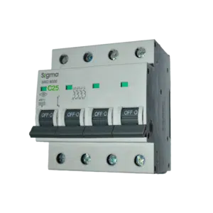 Disjuntor  4P 25A-C 6KA  6SM425C