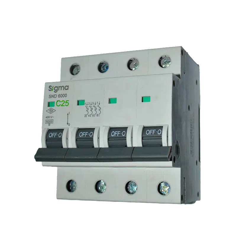 Disjuntor  4P 25A-C 6KA  6SM425C