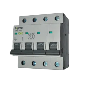 Disjuntor  4P 40A-C 6KA  6SM440C