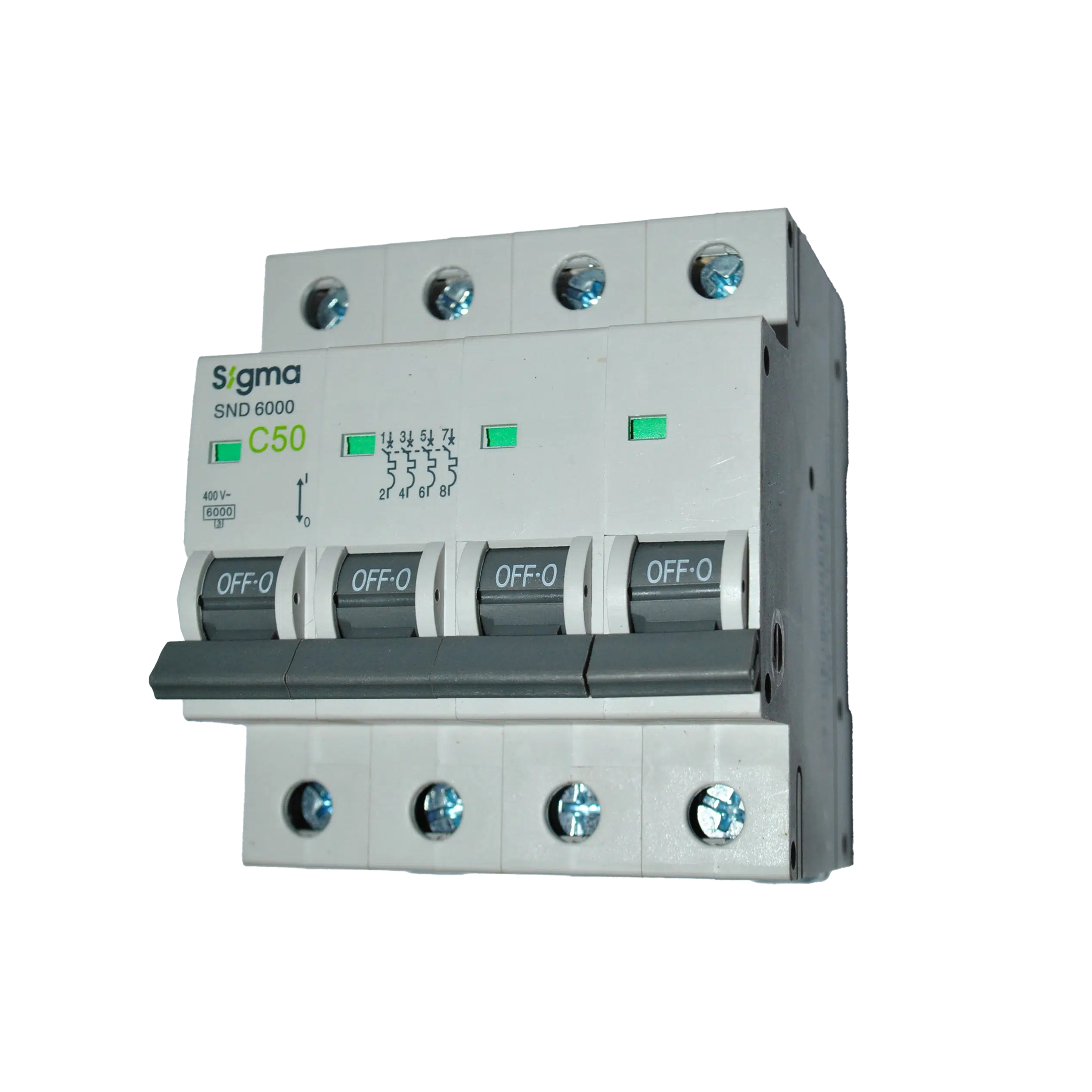 Disjuntor  4P 50A-C 6KA  6SM450C