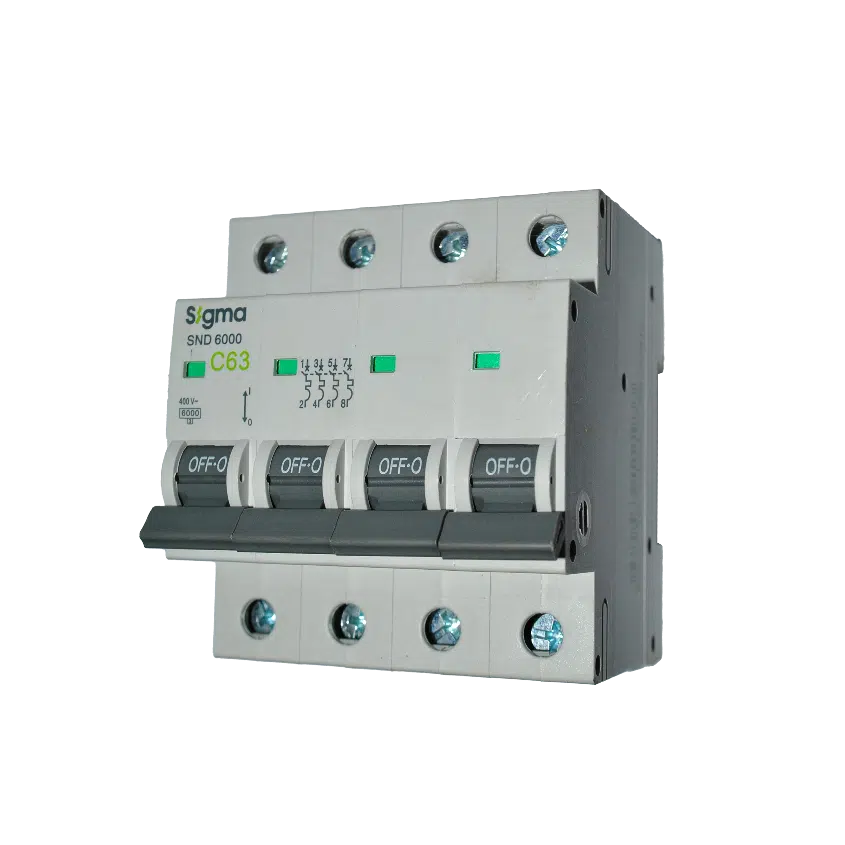 Disjuntor  4P 63A-C 6KA  6SM463C