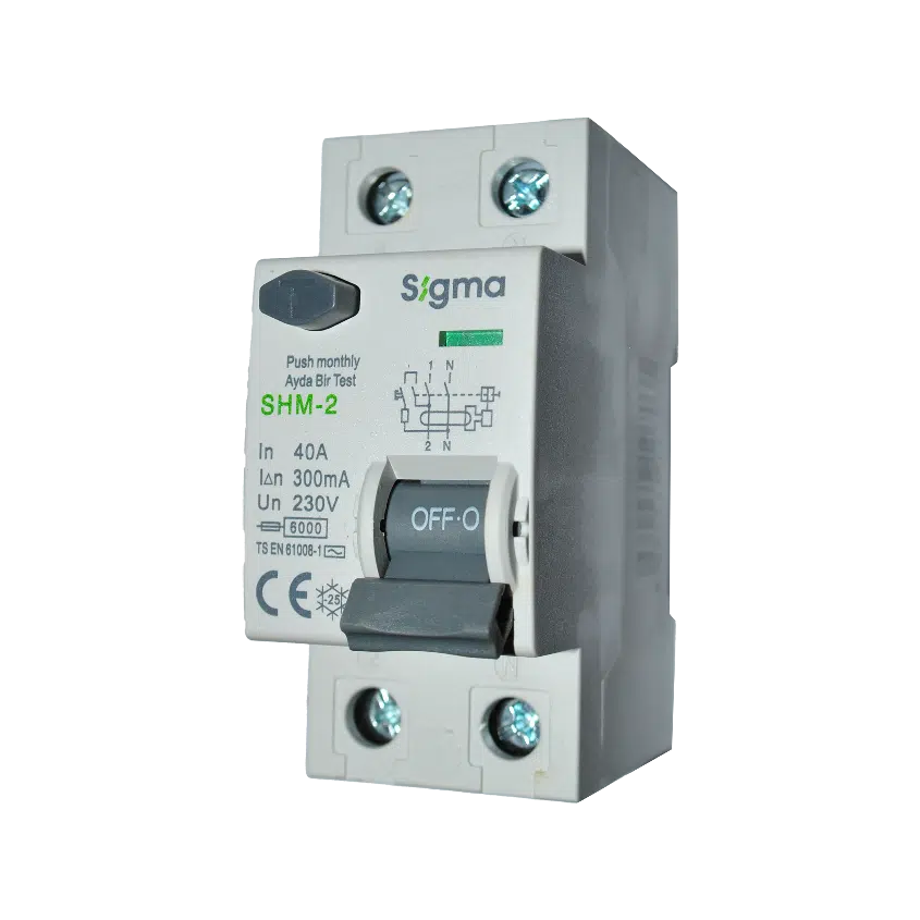 Interruptor Diferencial  2P 40A 300MA 6KA SHM2040300