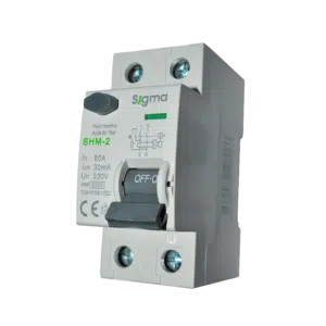 Interruptor Diferencial  2P 63A 300MA 6KA SHM2063300
