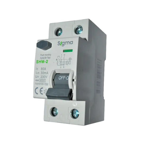 Interruptor Diferencial  2P 80A 30MA 6KA SHM2080030