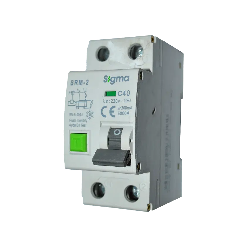 Interruptor Diferencial  MINI 2P 40A 300MA 6KA SRM2040300