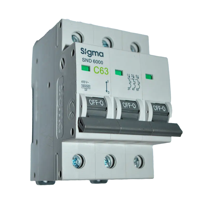 Disjuntor  3P 63A-C 6KA  6SM363C