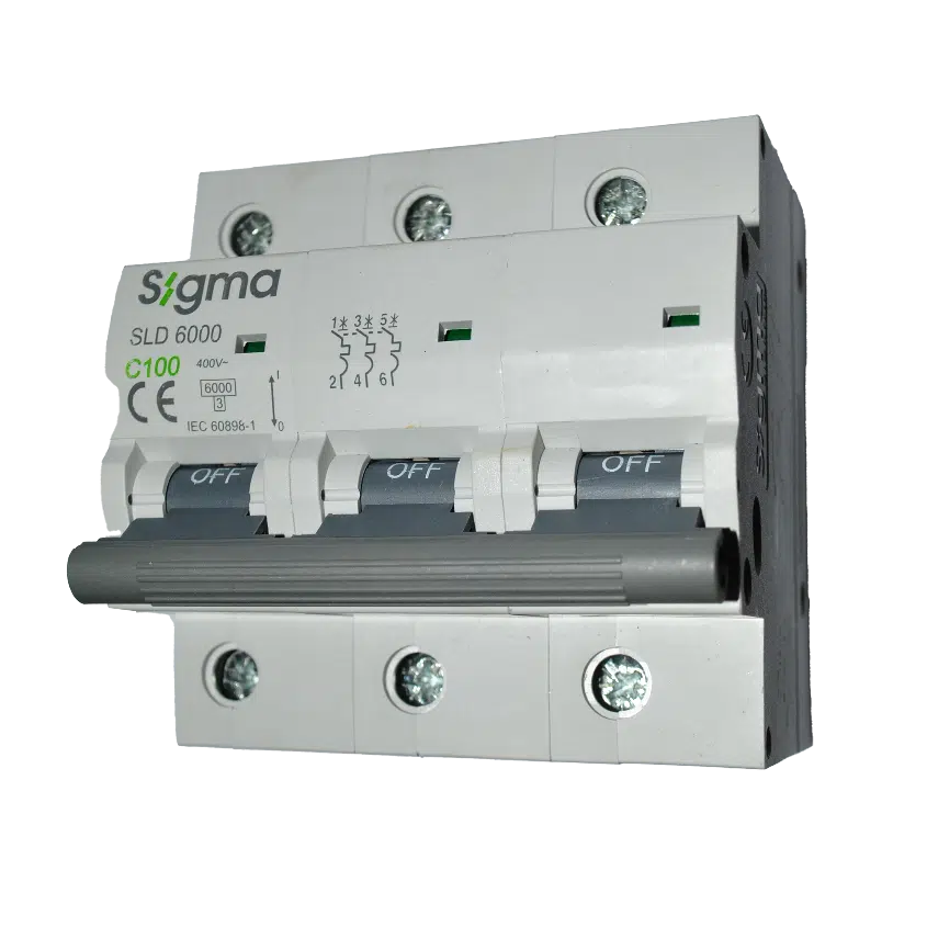 Disjuntor  3P 100A-C 6KA  6SL300C