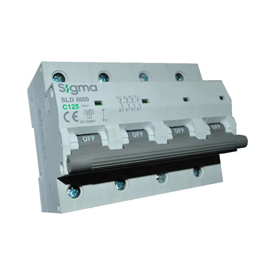 Disjuntor  4P 125A-C 6KA  6SL412C