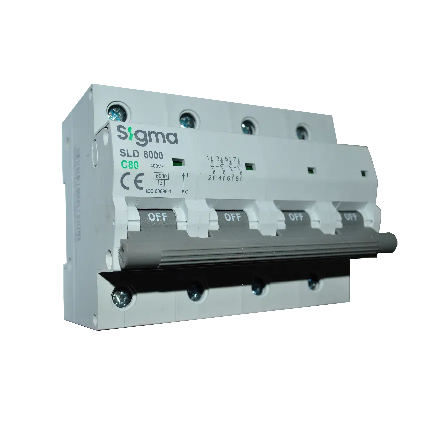 Disjuntor  4P 80A-C 6KA  6SL480C