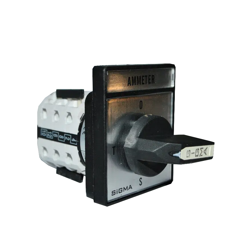 Seletor  4 Posições 20A P/Amperímetro SPM-A