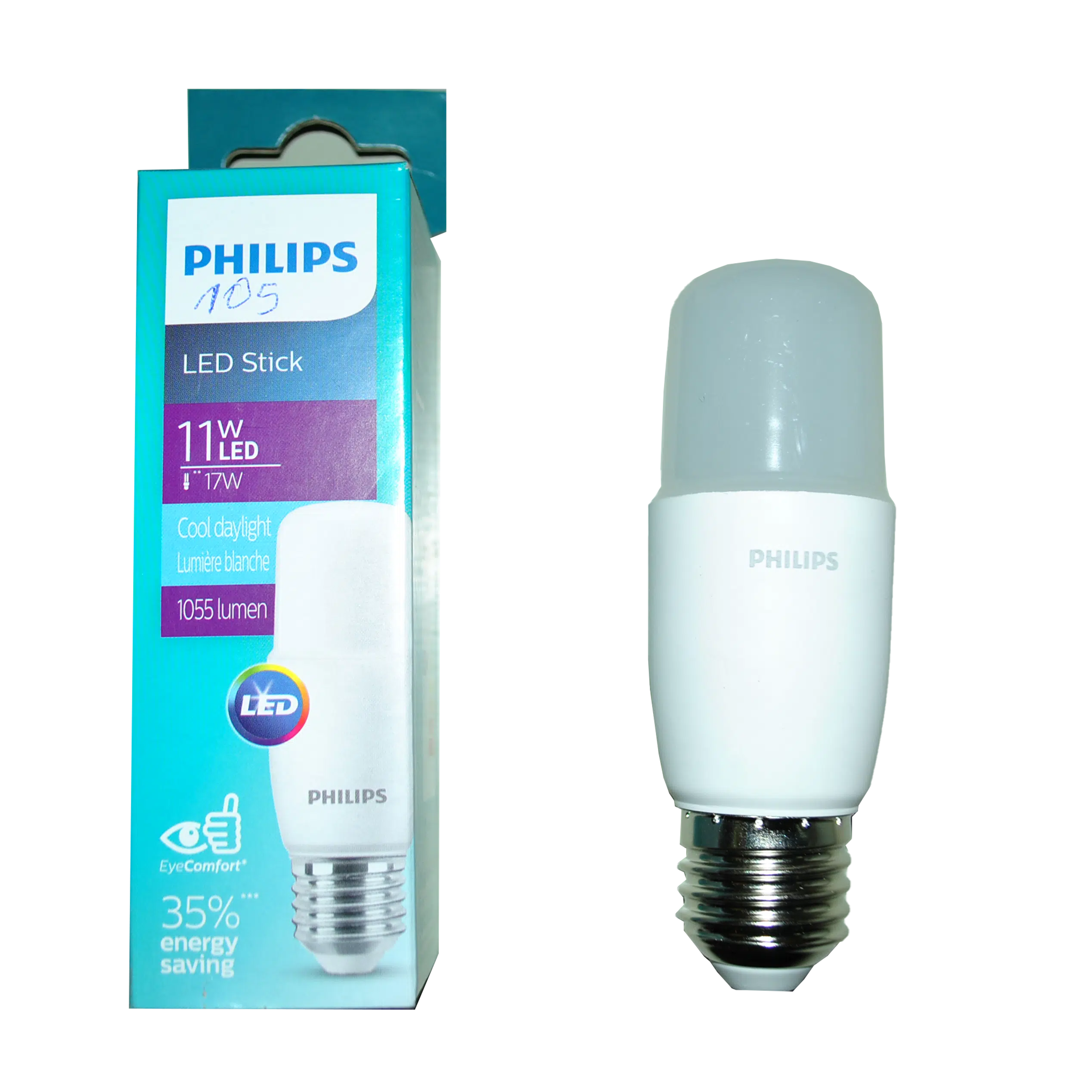Lâmpada Led 11W E27 6500K PHILIPS STICK
