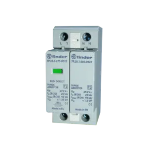 Descarregador de Sobretensão  1P+N 40KA MAX 7P.22.8.275.0020