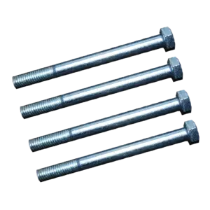 Parafuso Sextavado D931 M8X100 Zincado Blister 10 Unidades