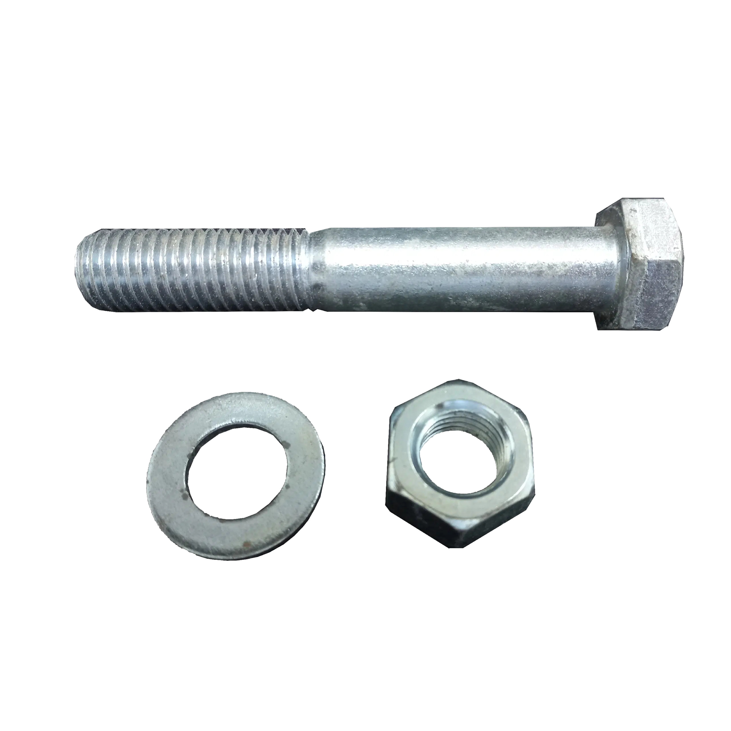 Parafuso Sextavado M18X110 + Porca + Anilha Blister 2 Unidades