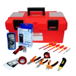 conjunto mala de ferramentas electricista