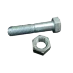 Parafuso Sextavado D933 M24X110 + Porca M24 Blister 2 Unidades