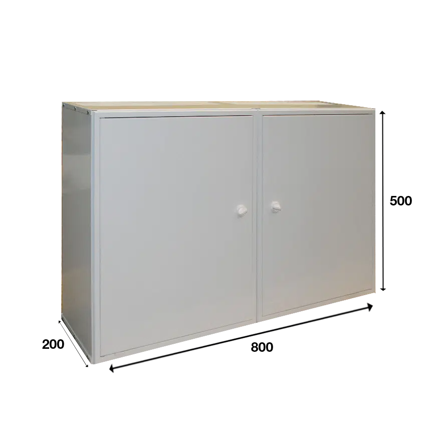 Quadro de 96 Módulos Exterior 800X500X200 Com 2 Portas - Image 2