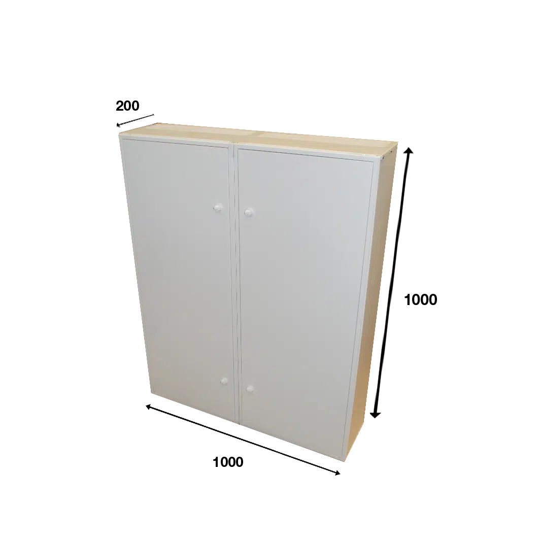 Quadro de 264 Módulos Exterior 1000X1000X200 com 2 Portas - Image 2