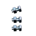 Parafuso + Porca M4X10 Blister 20 Unidades