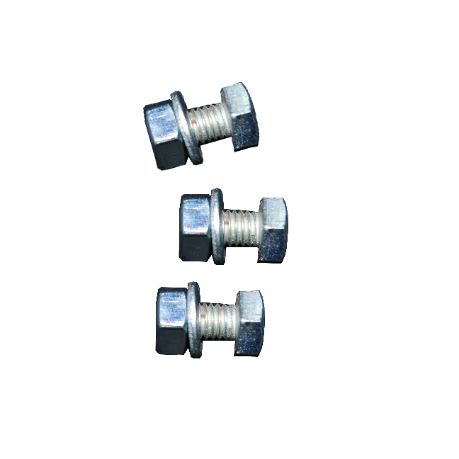 Parafuso M6X8 + Anilha + Porca Blister 20 Unidades