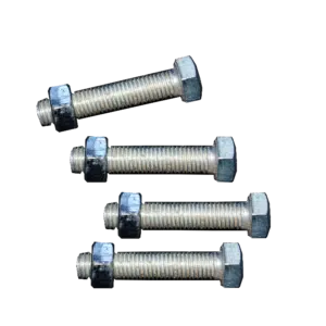 Parafuso Sextavado M7X35 com Porca Blister 6 Unidades