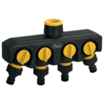 Adaptador de Rega 4 Saidas Ajustáveis 3/4" Flux
