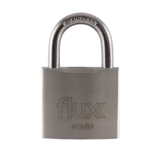 Aloquete Normal Aço Inox 40mm Flux