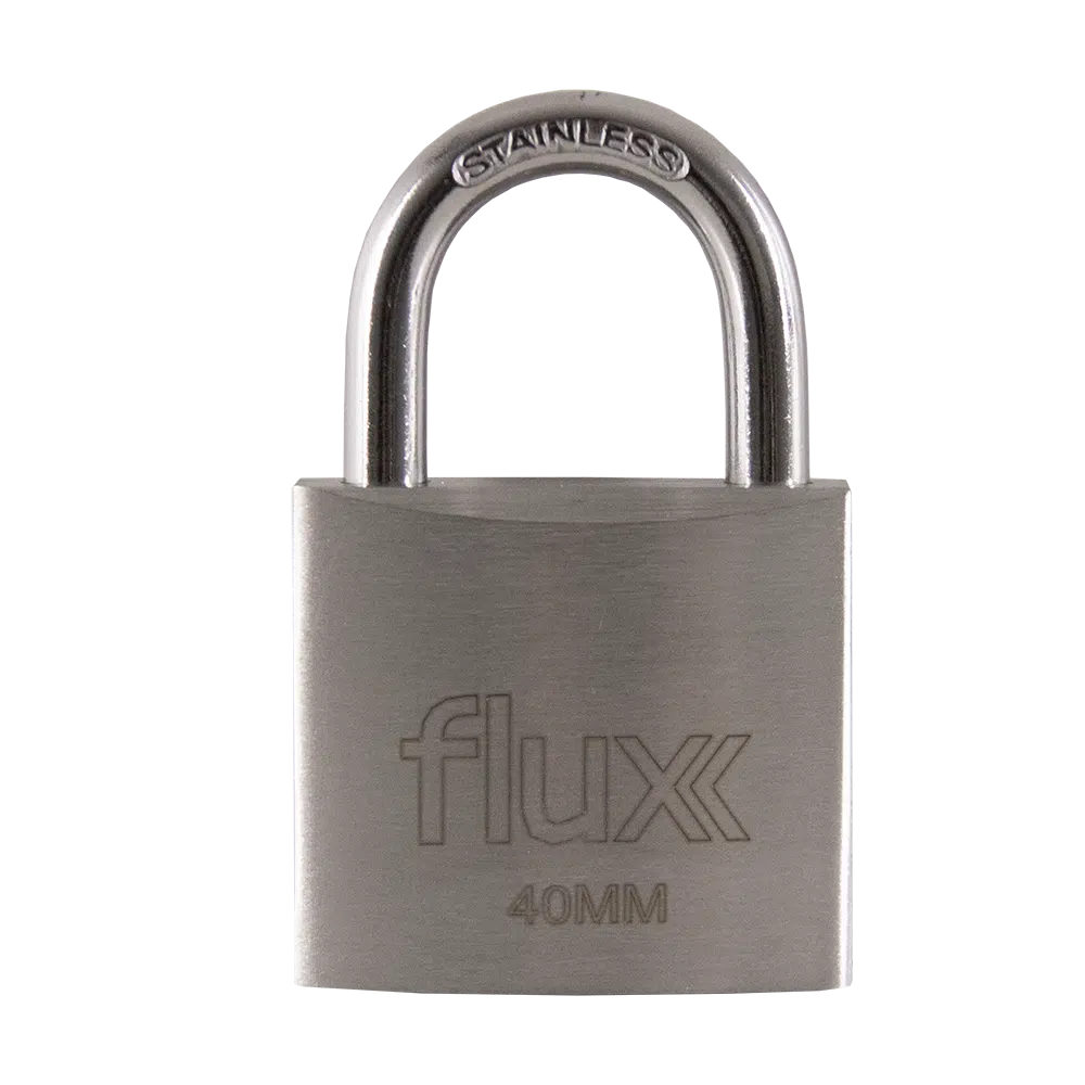 Aloquete Normal Aço Inox 40mm Flux