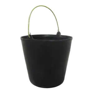 Balde Reforçado Preto 10lt Flux