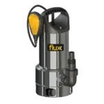 Bomba Submersível Inox Águas Sujas 1100W Flux