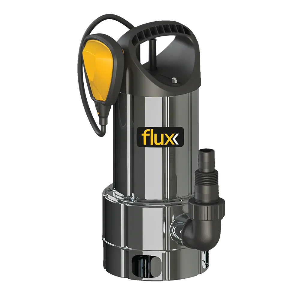 Bomba Submersível Inox Águas Sujas 1100W Flux