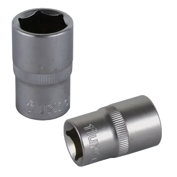 Chave Caixa Sextavada Cromo Vanadium  1/2 x 23 mm  Flux