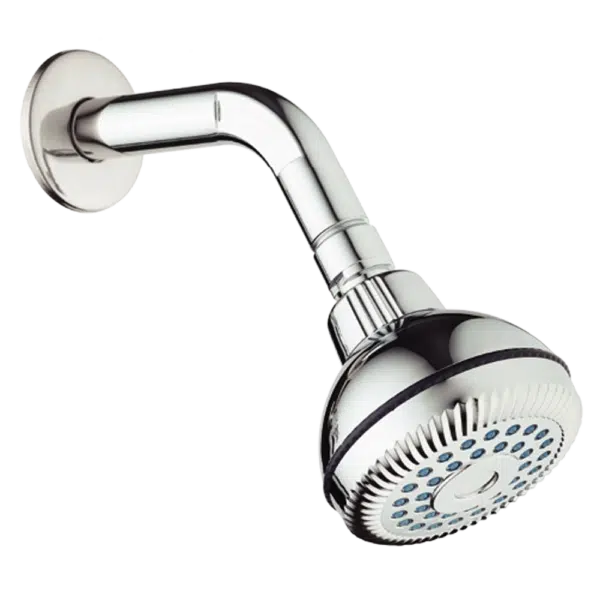 Chuveiro Redondo Cromado 83mm T1 Tubo Flux