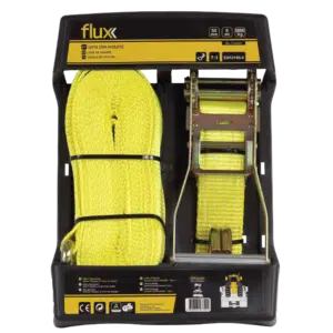 Cinta Roquete Amarelo 9mt 5000kg Flux