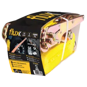 Cinta Roquete Amarela 9mt 10000kg Flux