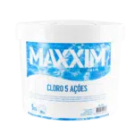 Cloro 5 Açoes Tableta 200gr 5Kg Maxxim