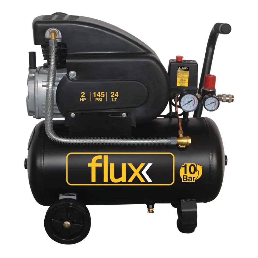 Compressor Ar 24lt 2,0HP Flux