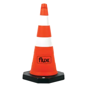 Cone Trânsito PVC 70cm Flux