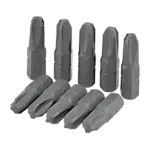 Conjunto 10 Bits Phillips 3x25mm Flux
