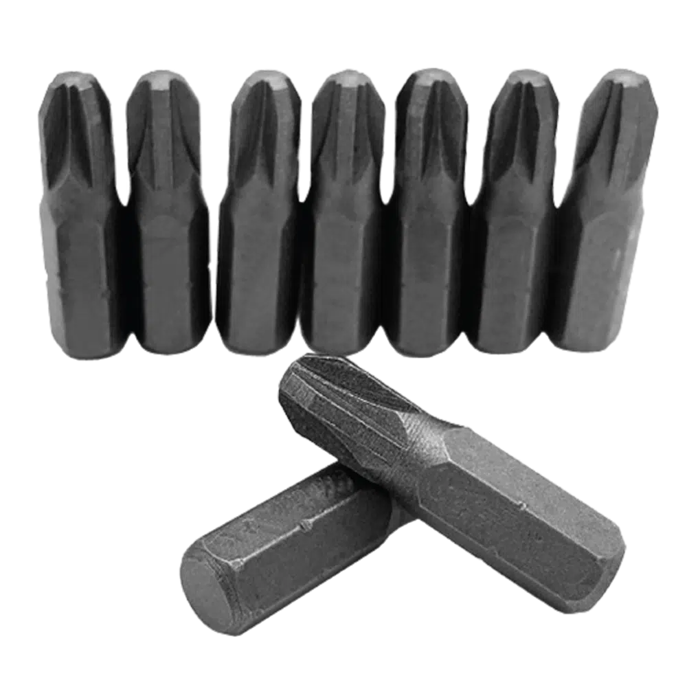 Conjunto 10 Bits Pozidrive 3x25mm Flux