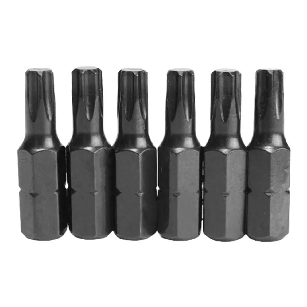 Conjunto 10 Bits Torx Inviolavel 30x25mm Flux
