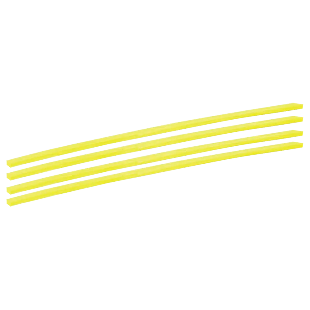 Conjunto 4 Fios Nylon Quadrados 4,0mm 30cm Flux