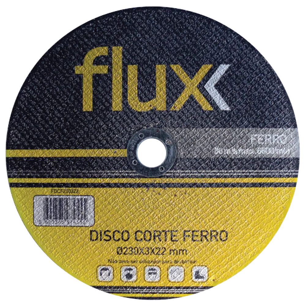 Disco Corte Ferro 115x2x22mm Flux