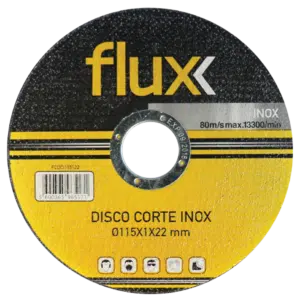 Disco Corte Inox 230x2x22,2mm Flux